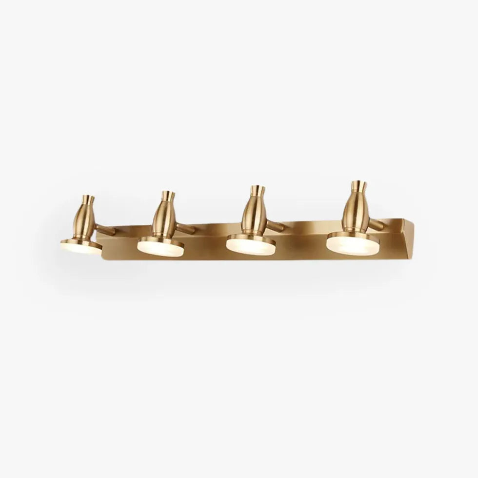 Wandleuchte innen gold mit mehrarmigem Design - Clowas.de