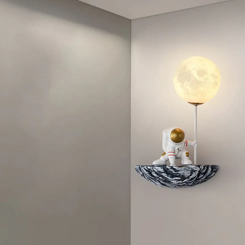 wandleuchte jugendzimmer moderne astronauten design leuchte - Clowas.de