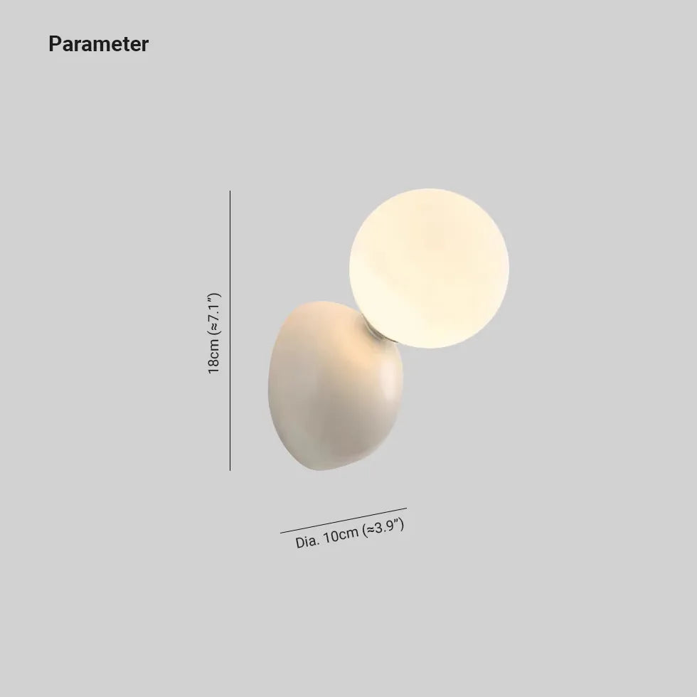 Wandleuchte Kugel Schwarz Nordisch Modern Minimalistisch - Clowas.de