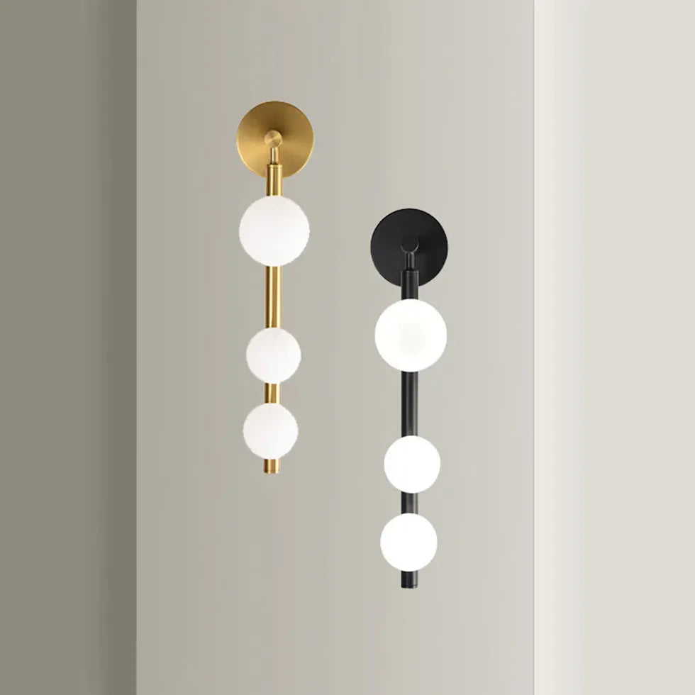 wandleuchte led wohnzimmer Moderne elegante goldene Akzente - Clowas.de