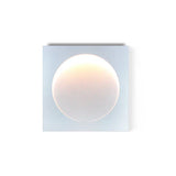 wandleuchte led wohnzimmer moderne weiße moon lampen - Clowas.de