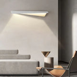 Wandleuchte minimalistisch weiß moderne elegante Beleuchtung - Clowas.de