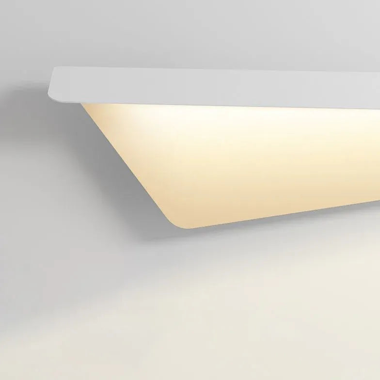 Wandleuchte minimalistisch weiß moderne elegante Beleuchtung - Clowas.de