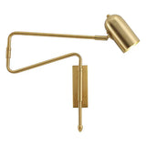 wandleuchte mit arm schwarz moderne minimalistische design - Clowas.de