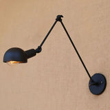 Wandleuchte mit Arm schwarz stilvolles modernes Design - Clowas.de