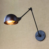 Wandleuchte mit Arm schwarz stilvolles modernes Design - Clowas.de