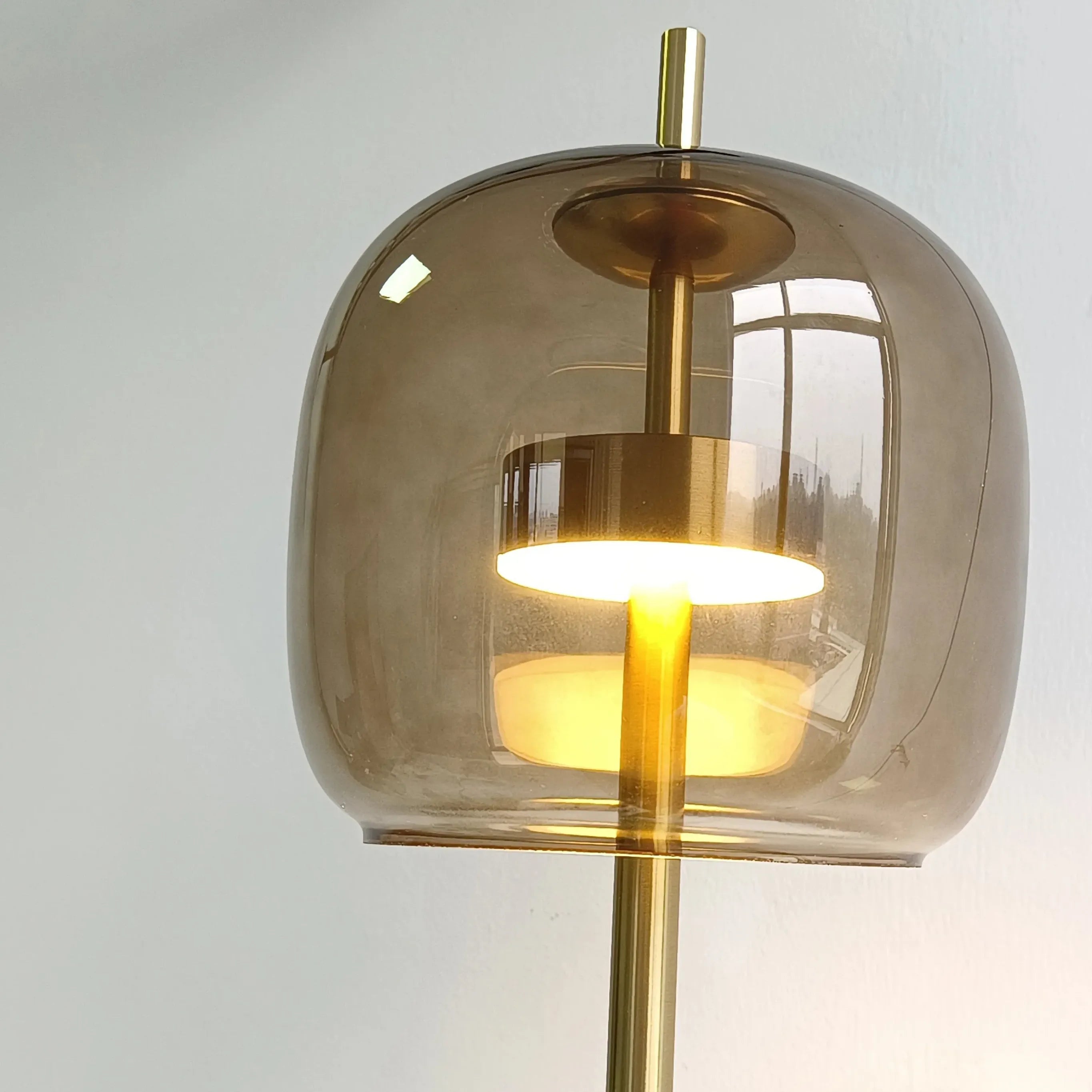 Wandleuchte mit Glas modern minimalistisch skandinavisch dekorativ - Clowas.de