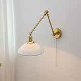 wandleuchte mit langem schwenkarm faltbarer nordischer Stil - Clowas.de