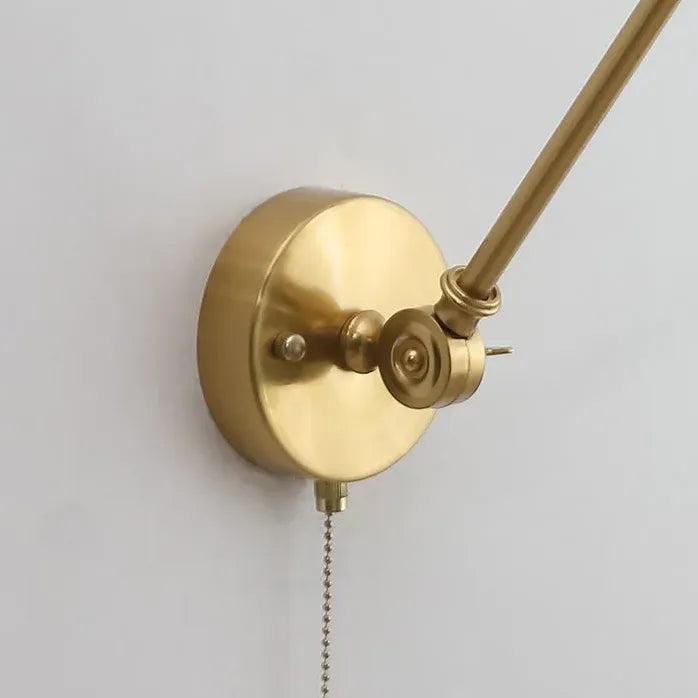 wandleuchte mit langem schwenkarm faltbarer nordischer Stil - Clowas.de