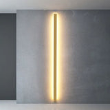 Wandleuchte mit Schalter Gold lange moderne Beleuchtung - Clowas.de