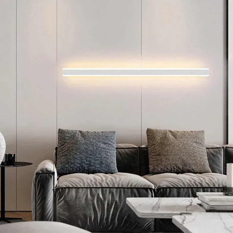 Wandleuchte mit Schalter Gold lange moderne Beleuchtung - Clowas.de