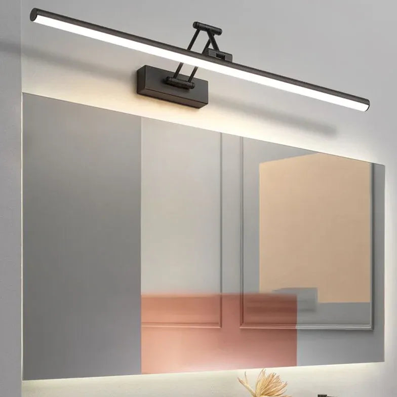 Wandleuchte mit Schwenkarm schwarz im modernen ausziehbaren Design - Clowas.de