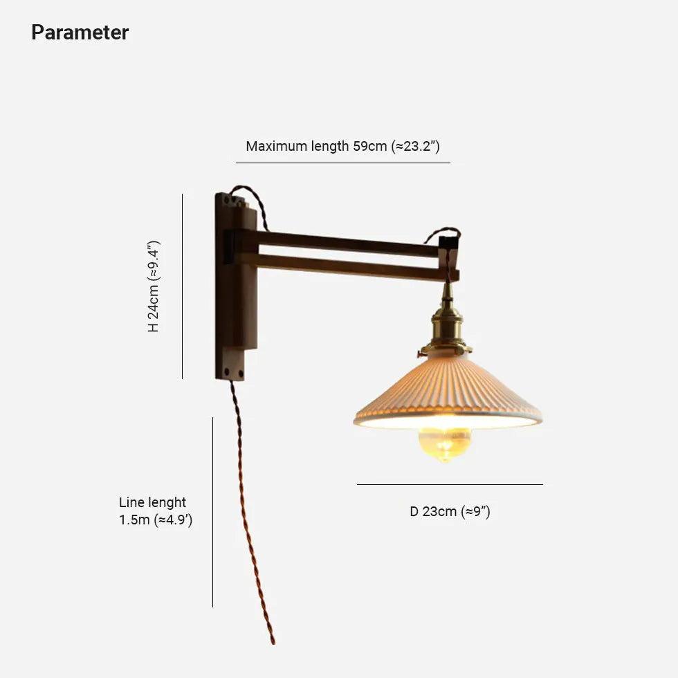 wandleuchte mit stecker für steckdose moderne Design - Clowas.de