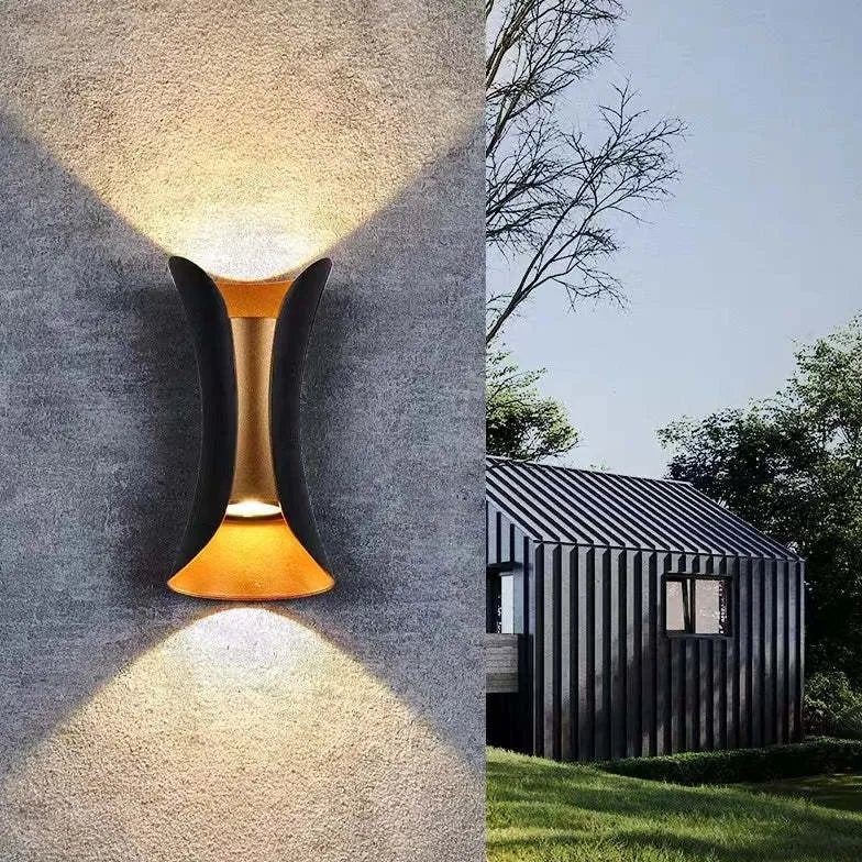 Wandleuchte modern schwarz für stilvolle Gartenbeleuchtung - Clowas.de