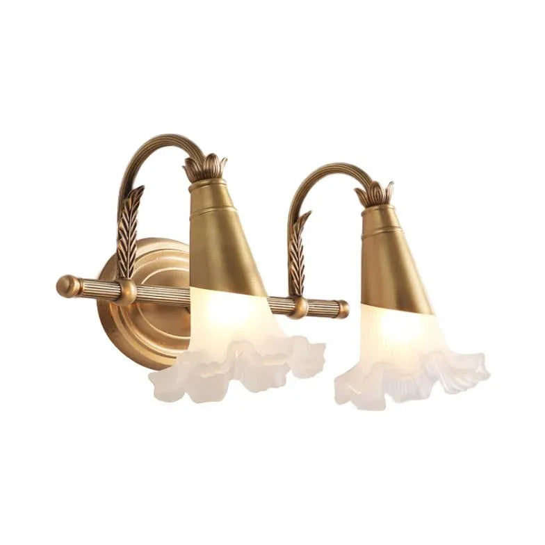 wandleuchte modern wohnzimmer stilvolle vintage blumen - Clowas.de