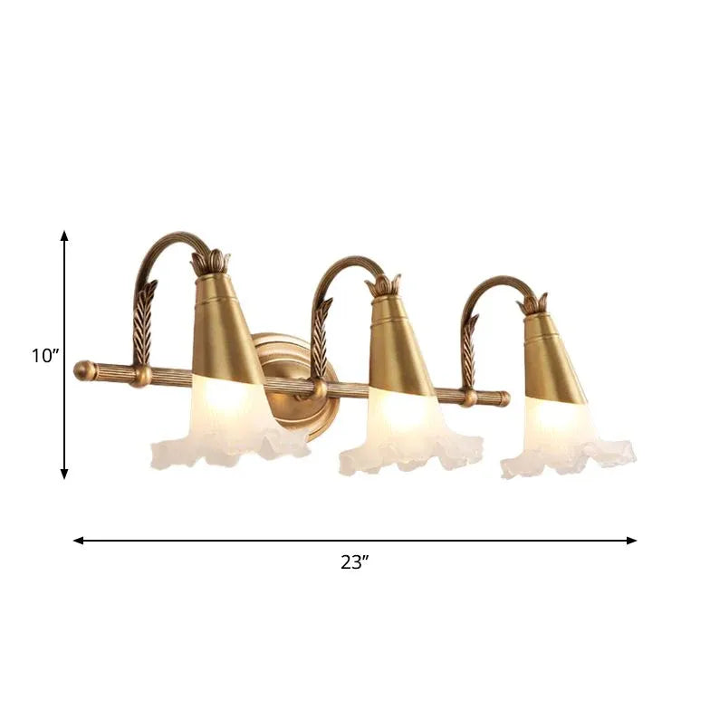 wandleuchte modern wohnzimmer stilvolle vintage blumen - Clowas.de