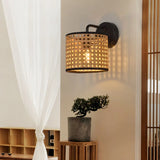 Wandleuchte Natur mit einfachem japanischem Bambusdesign - Clowas.de