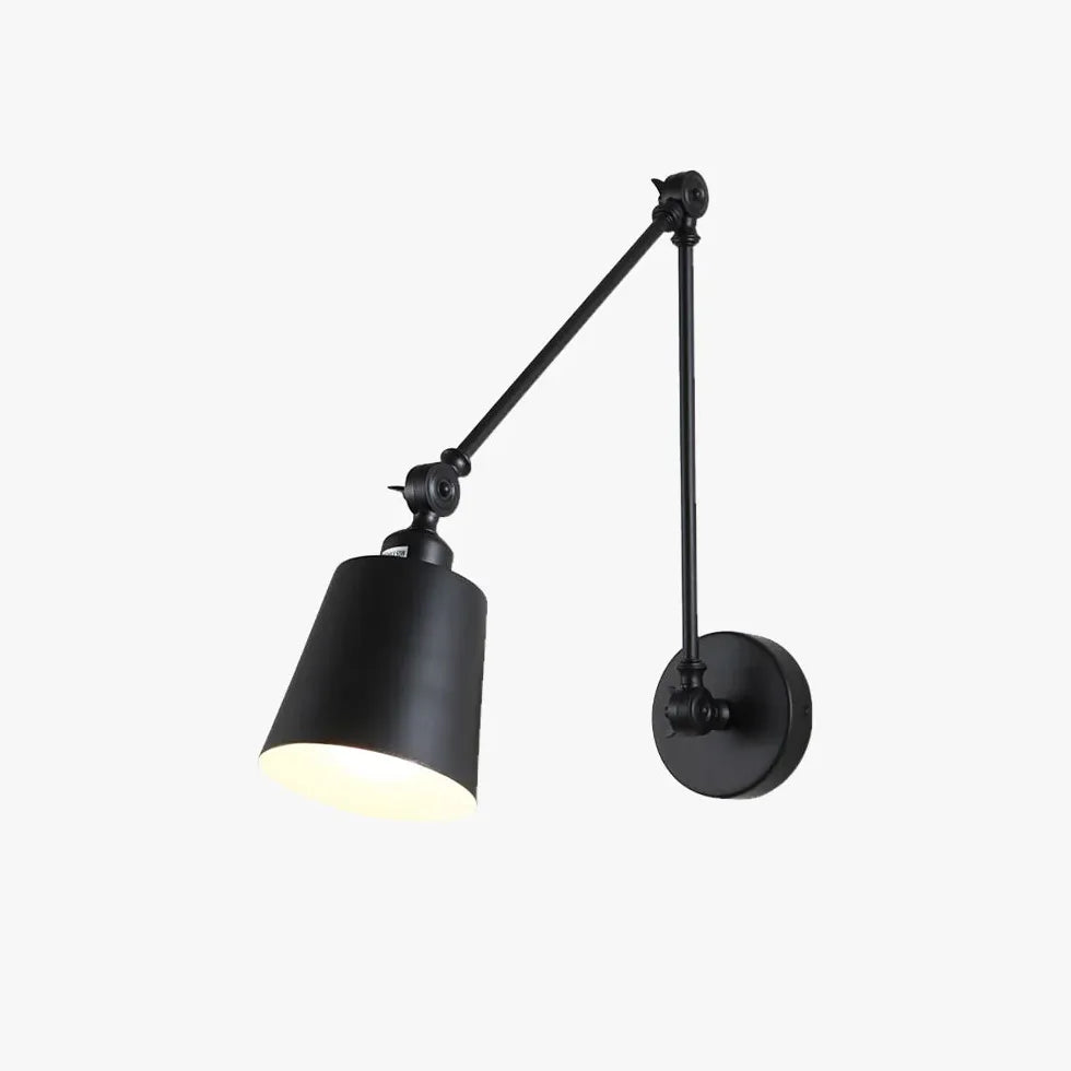 Wandleuchte Retro Schwarz Nordisch Einfach Faltarm - Clowas.de