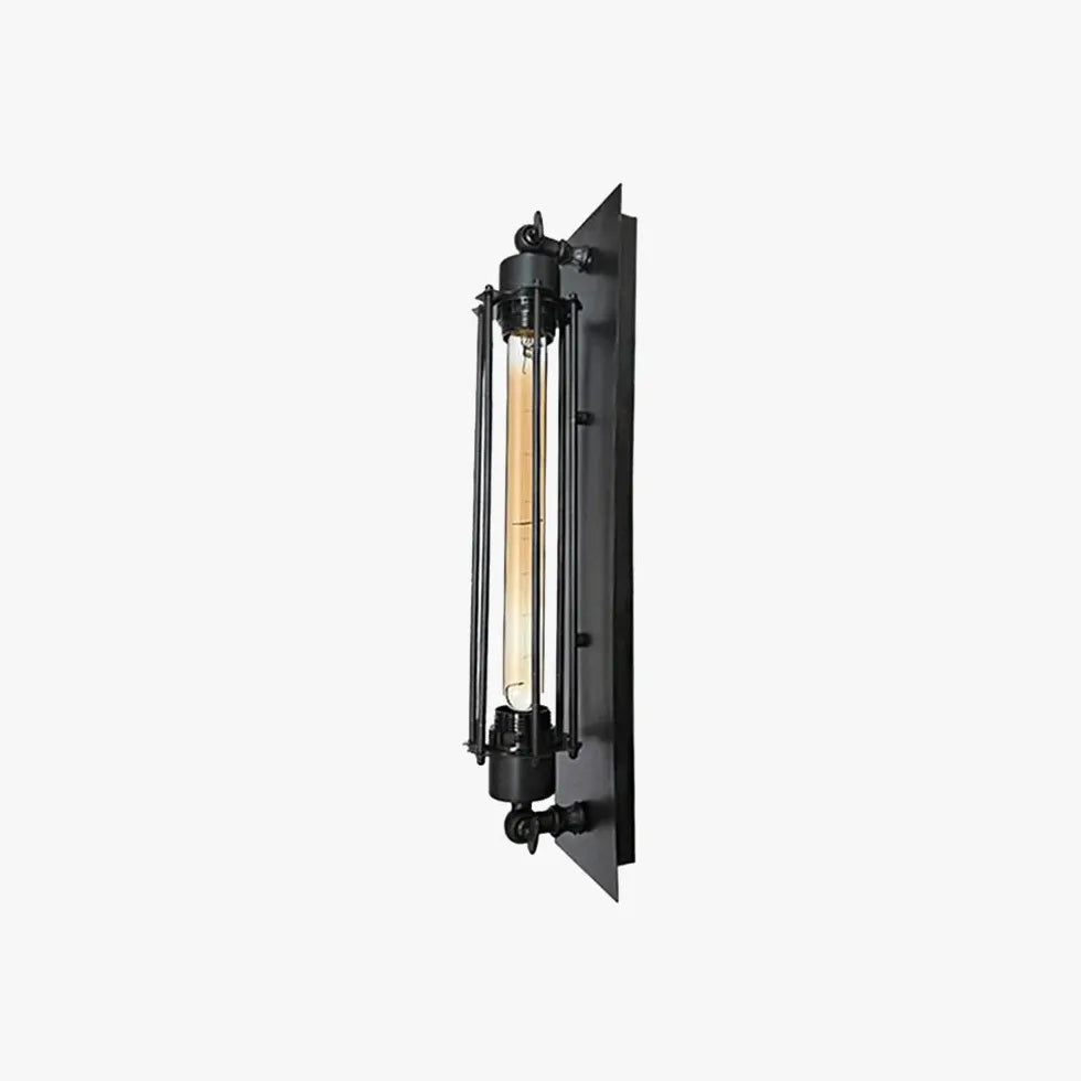Wandleuchte Retro Vintage elegantes schwarzes Design - Clowas.de