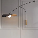 Wandleuchte rund schwarz elegante moderne Beleuchtung - Clowas.de