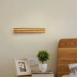 wandleuchte wohnzimmer dimmbar elegante holz design - Clowas.de