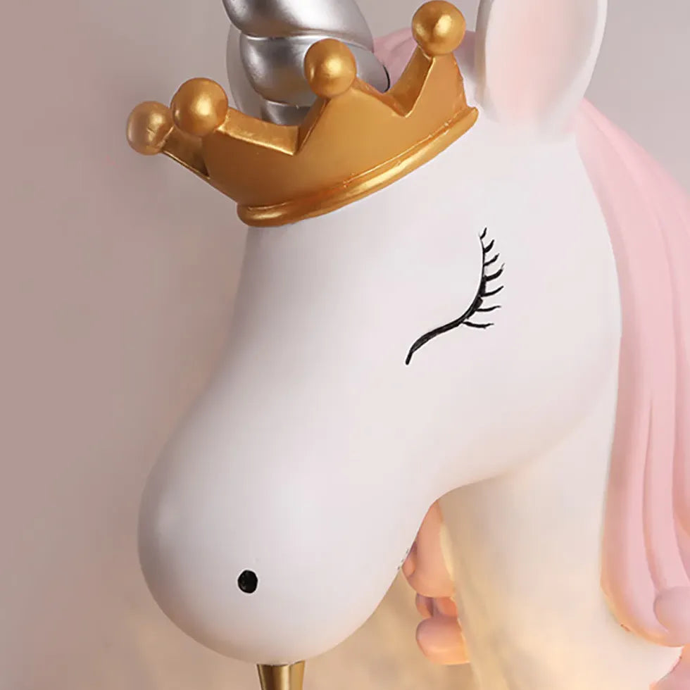 Wandleuchte Schlafzimmer Design Kinderzimmer Einhorn Nordisch - Clowas.de