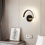 Wandleuchte schwarz design moderne minimalistische Gestaltung - Clowas.de