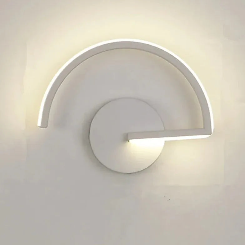 Wandleuchte schwarz design moderne minimalistische Gestaltung - Clowas.de