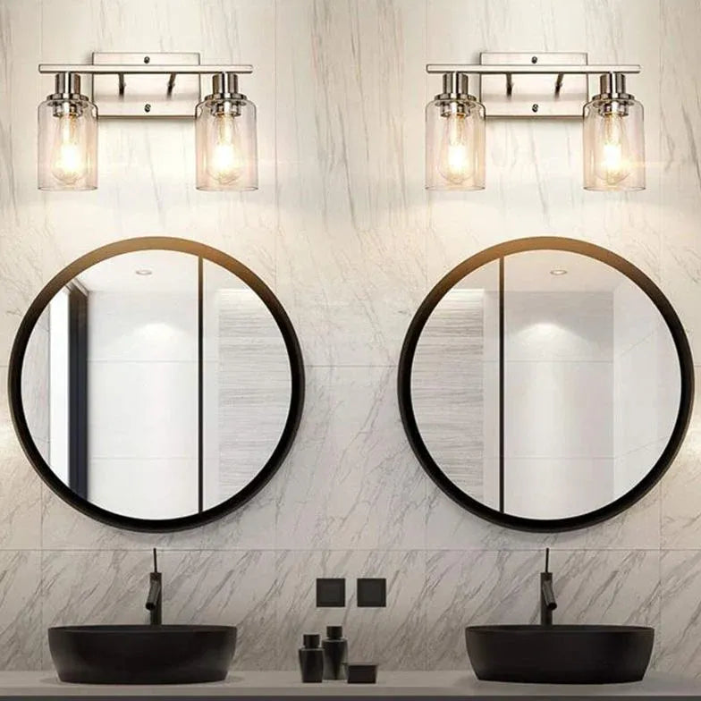 Wandleuchte Schwarz Eckig Modernes Design Glas - Clowas.de
