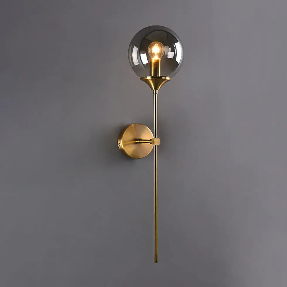 Wandleuchte schwarz glas für modernes Wohndesign - Clowas.de