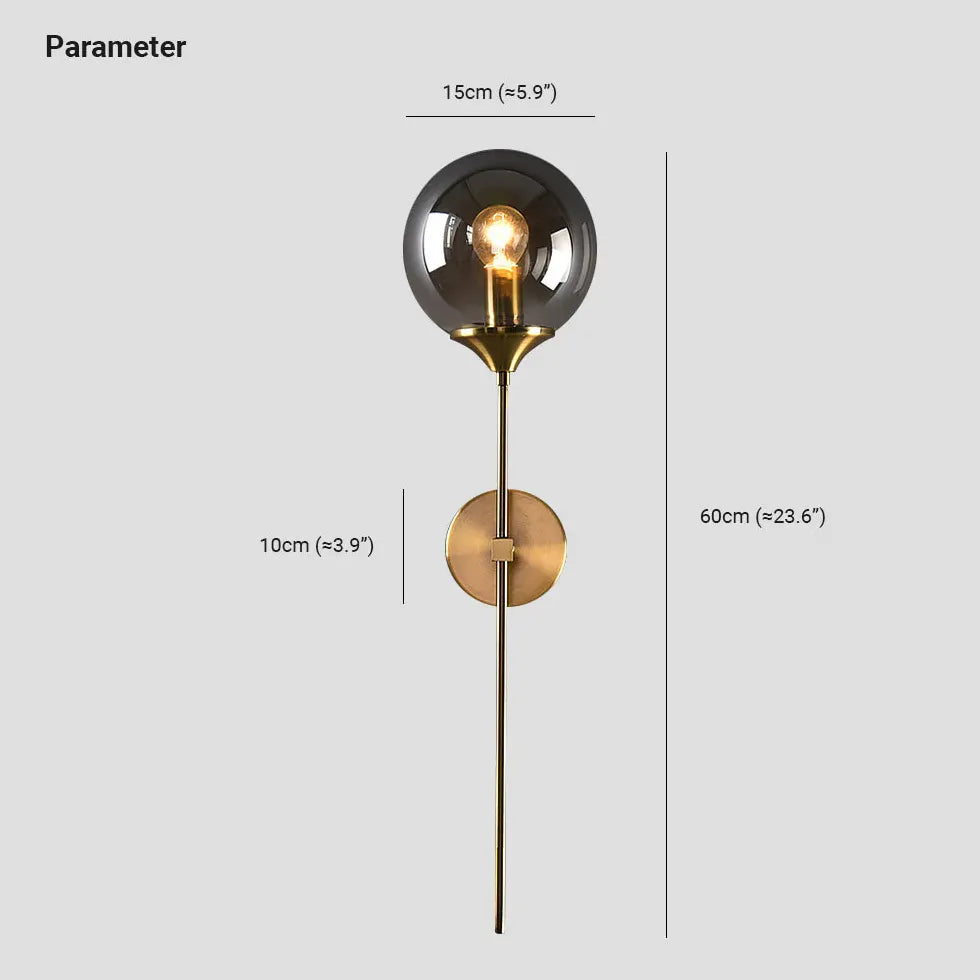 Wandleuchte schwarz glas für modernes Wohndesign - Clowas.de