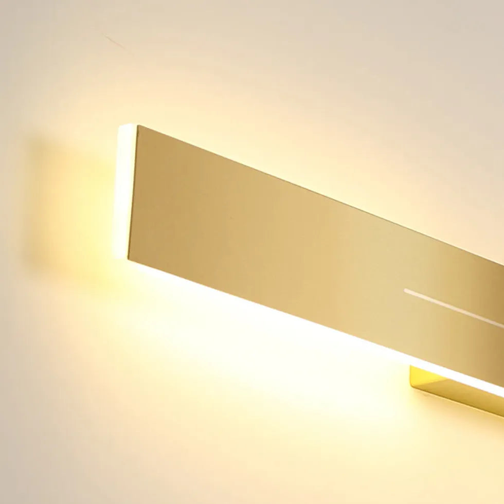 wandleuchte schwarz minimalistisch Elegante rechteckige moderne Lichtquelle - Clowas.de