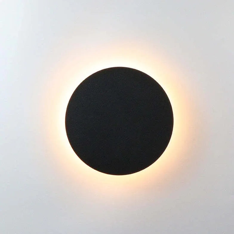 wandleuchte schwarz rund Moderne Eleganz für Außenbereiche - Clowas.de