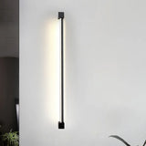 Wandleuchte schwarz schlafzimmer moderne lange rechteckige Lampe - Clowas.de