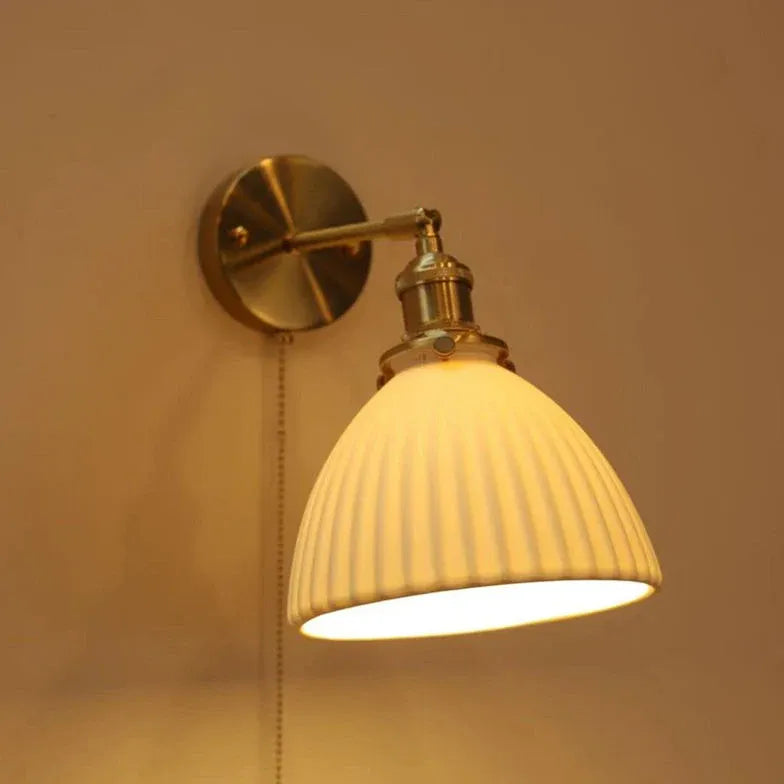 Wandleuchte vintage industrial mit schalter skandinavisches Design - Clowas.de