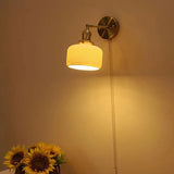 Wandleuchte vintage industrial mit schalter skandinavisches Design - Clowas.de