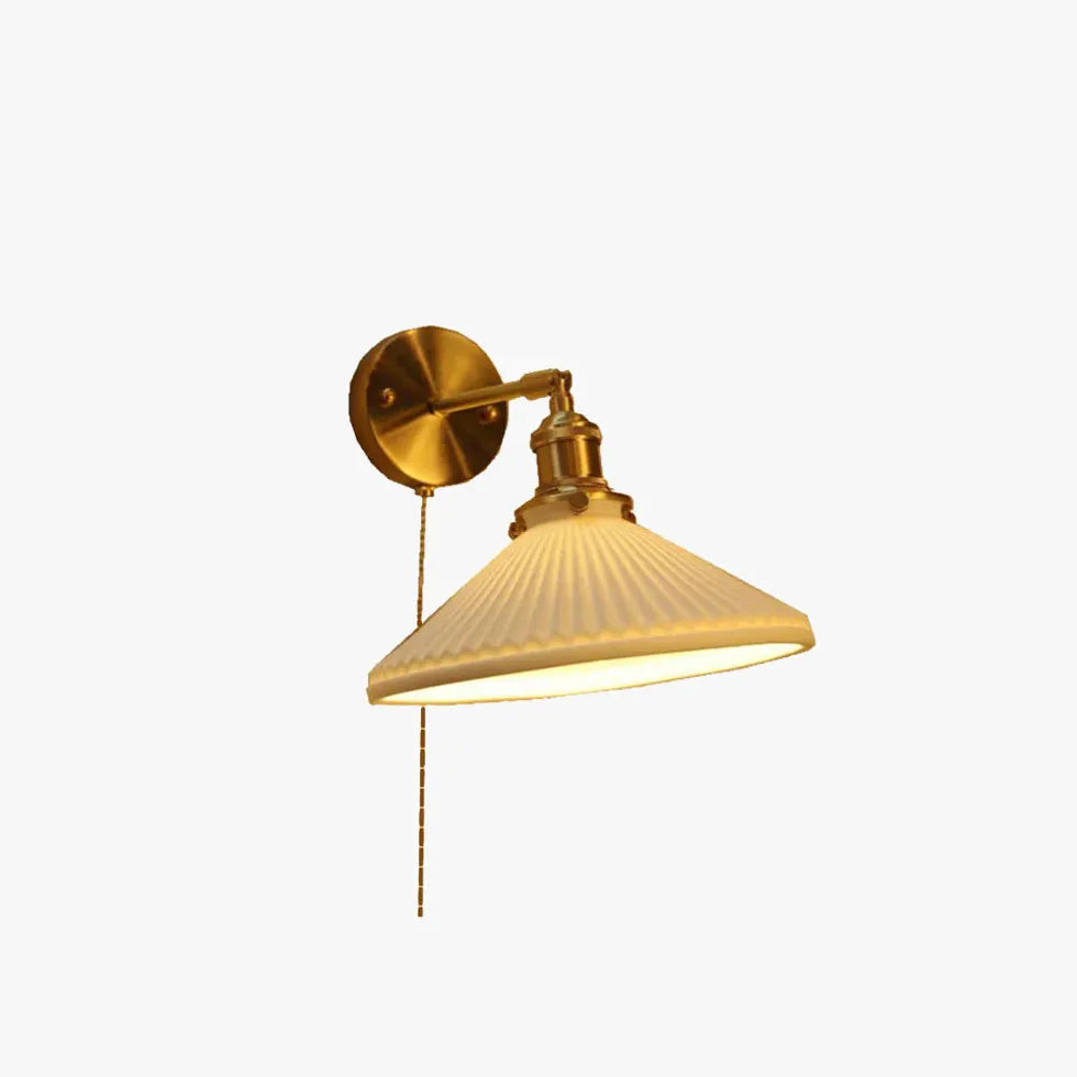 Wandleuchte vintage industrial mit schalter skandinavisches Design - Clowas.de
