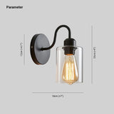 wandleuchte vintage schwarz Glaslampen für modernes Ambiente - Clowas.de
