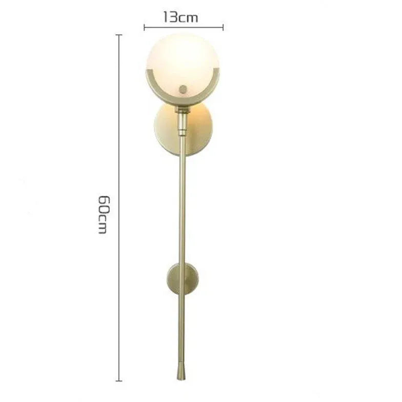 wandleuchte weiß gold Modernes schlichtes Design - Clowas.de