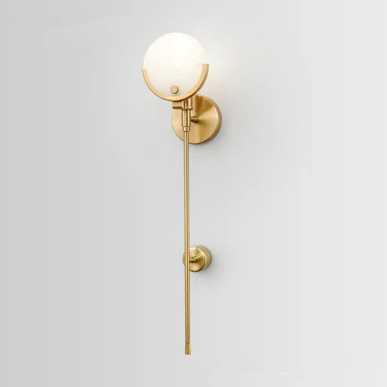 wandleuchte weiß gold Modernes schlichtes Design - Clowas.de