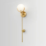 wandleuchte weiß gold Modernes schlichtes Design - Clowas.de