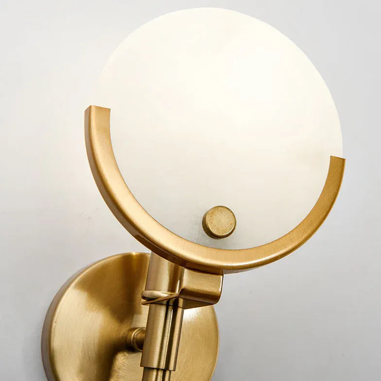 wandleuchte weiß gold Modernes schlichtes Design - Clowas.de