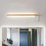 Wandleuchte weiss modern nordisch Holz Design - Clowas.de