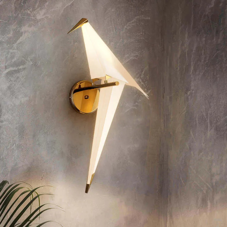 Wandleuchte Wohnzimmer Landhausstil moderne elegante Vogelgestaltung - Clowas.de