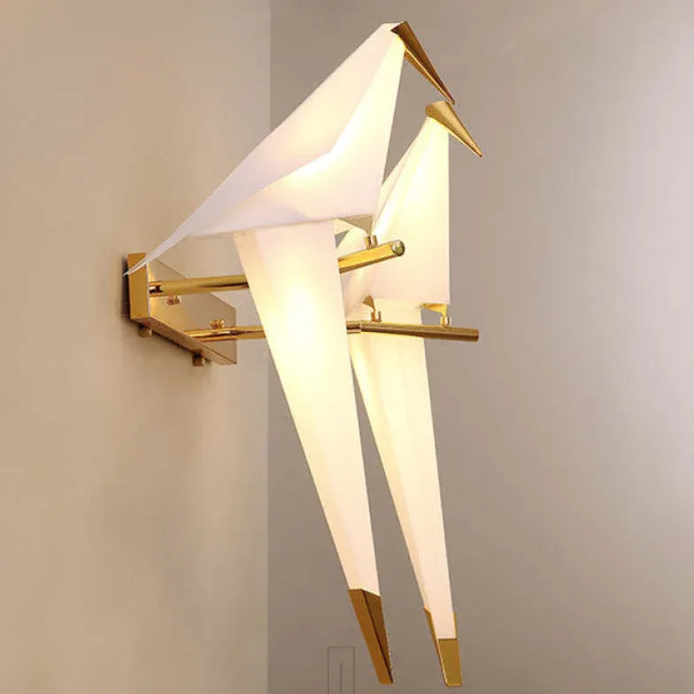 Wandleuchte Wohnzimmer Landhausstil moderne elegante Vogelgestaltung - Clowas.de