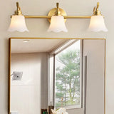 Wandleuchten fürs Badezimmer im goldenen Vintage Stil - Clowas.de