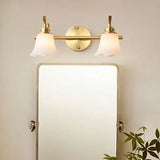 Wandleuchten fürs Badezimmer im goldenen Vintage Stil - Clowas.de
