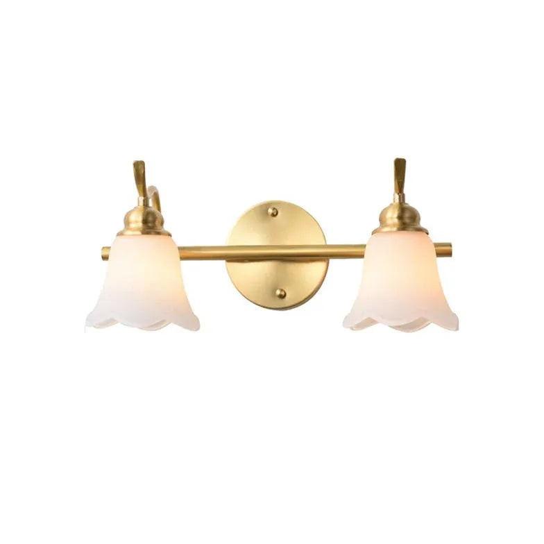Wandleuchten fürs Badezimmer im goldenen Vintage Stil - Clowas.de