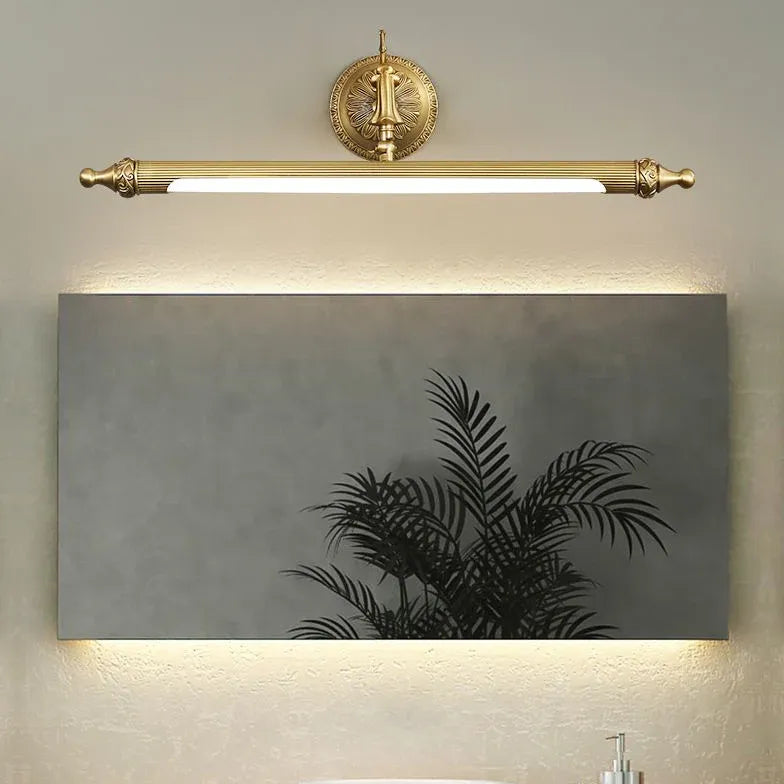 Wandleuchten innen Badezimmer im Vintage Messing Stil - Clowas.de