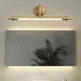 Wandleuchten innen Badezimmer im Vintage Messing Stil - Clowas.de